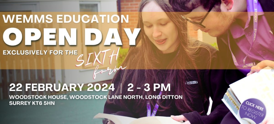 Sixth Form Open Day 22 Feb 2024